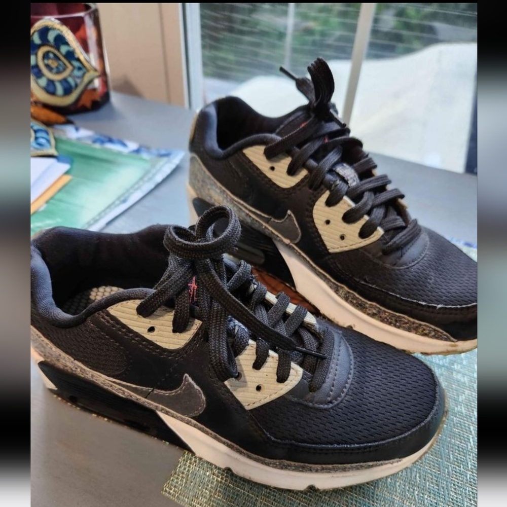 Nike Air Max 90 Static womens 5.5 kids 4 black